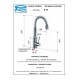 Смеситель для мойки REMER RR N75 Серия Gourmet