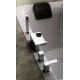 Смеситель для ванной Remer RR QC06 каскадный  Серия Qubika Cascata