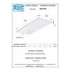 Душевая головка Remer RR 350UFD с шарнирным соединением