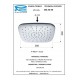 Душевая головка Remer RR 356AD20 с шарнирным соединением