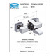 Смеситель для ванны Remer RR QD05 Серия Q-Design