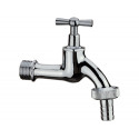 Кран водоразборный Remer 3/4" с переходником для шланга RR200T