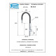 Смеситель для мойки Remer RR NK73N Серия Kitchen