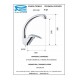 Смеситель для мойки Remer RR T42 Серия Ten