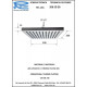 Душевая головка Remer RR 356SD20 с шарнирным соединением