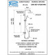 Стойка стационарного душа с гарнитурой Remer RR 330A 8CP UFD20 NRA