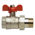 Кран шаровой с американкой Remer 3/4" RR 366