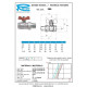 Кран шаровой с американкой Remer 3/4" RR 366