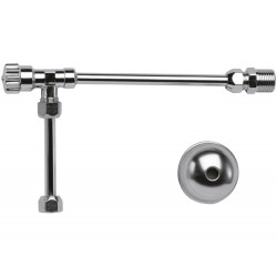 Кран угловой Remer 3/8" RR190 для сливного бачка