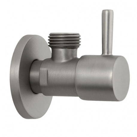 Кран угловой Remer 1/2"- 1/2" RR128L NPO