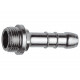 Штуцер Remer RR531 хром 1/2"ш- 14 мм