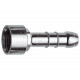 Штуцер Remer RR532 хром 1/2"г- 14 мм
