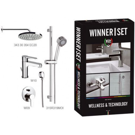 Комплект для ванной комнаты Remer RR W09 10 315RMOL Серия Winner