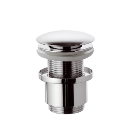 Донный клапан Remer RR904CC2 VO бронза click-clack 1,1/4" с переливом.
