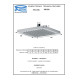 Душевая головка Remer RR 359SS BG с шарнирным соединением