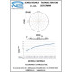 Душевая головка Remer RR 357EFM44 BO потолочная
